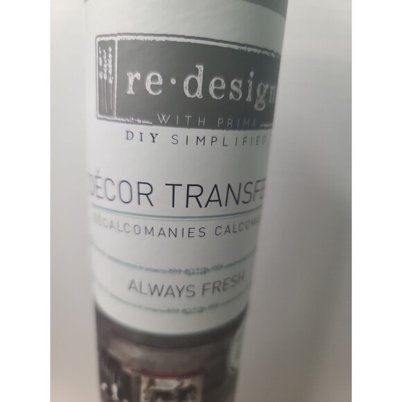 NEW Always Fresh Redesign  Transfer Chicken Rub On Decal RETIRED Farmhouse - Picture 3 of 6